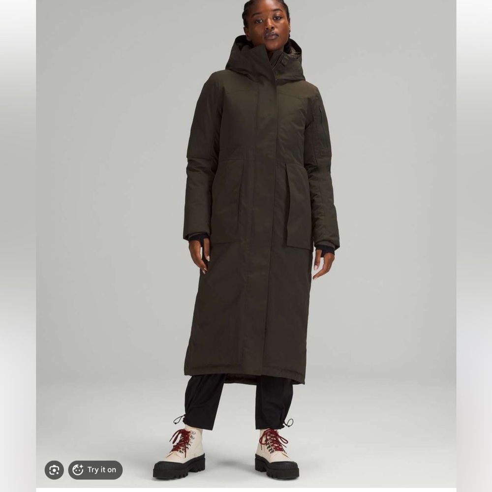 ISO (not for sale) Lululemon winter warrior long parka